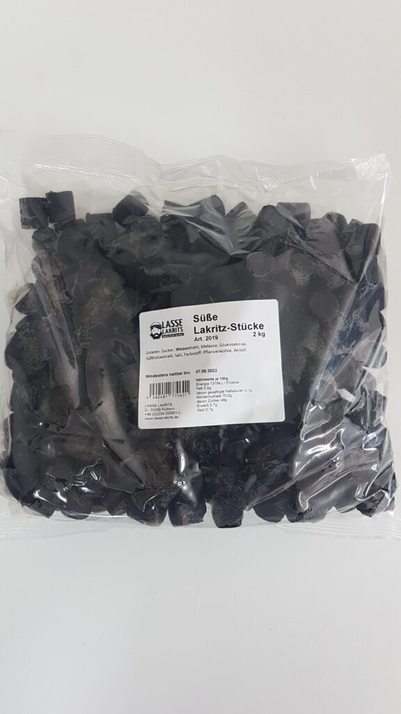Beutel - Bunte Stücke Süße Lakritz 2kg
