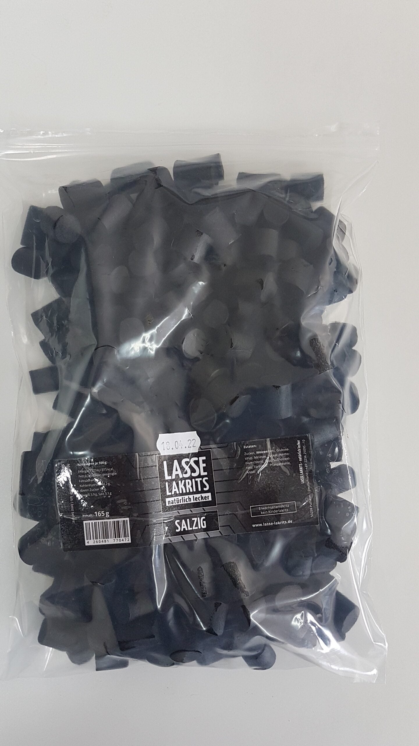 Beutel - Stücke Salzig Lakritz !2kg!