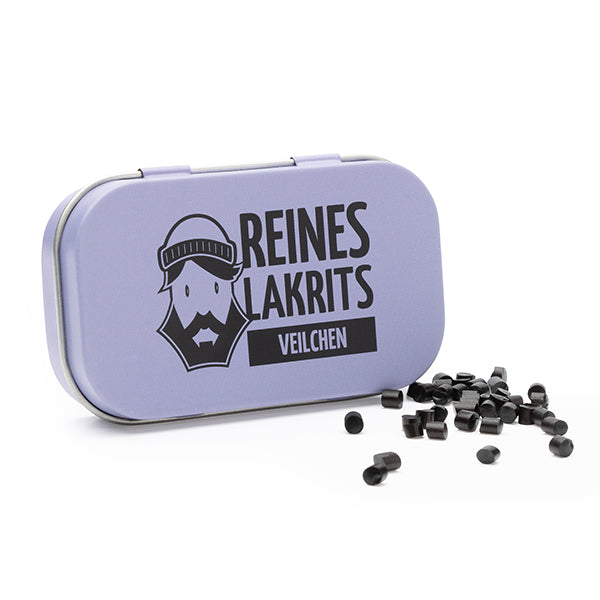Dose Reines Lakrits Veilchen