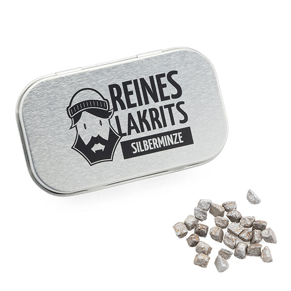 Dose Reines Lakritz Silberminze