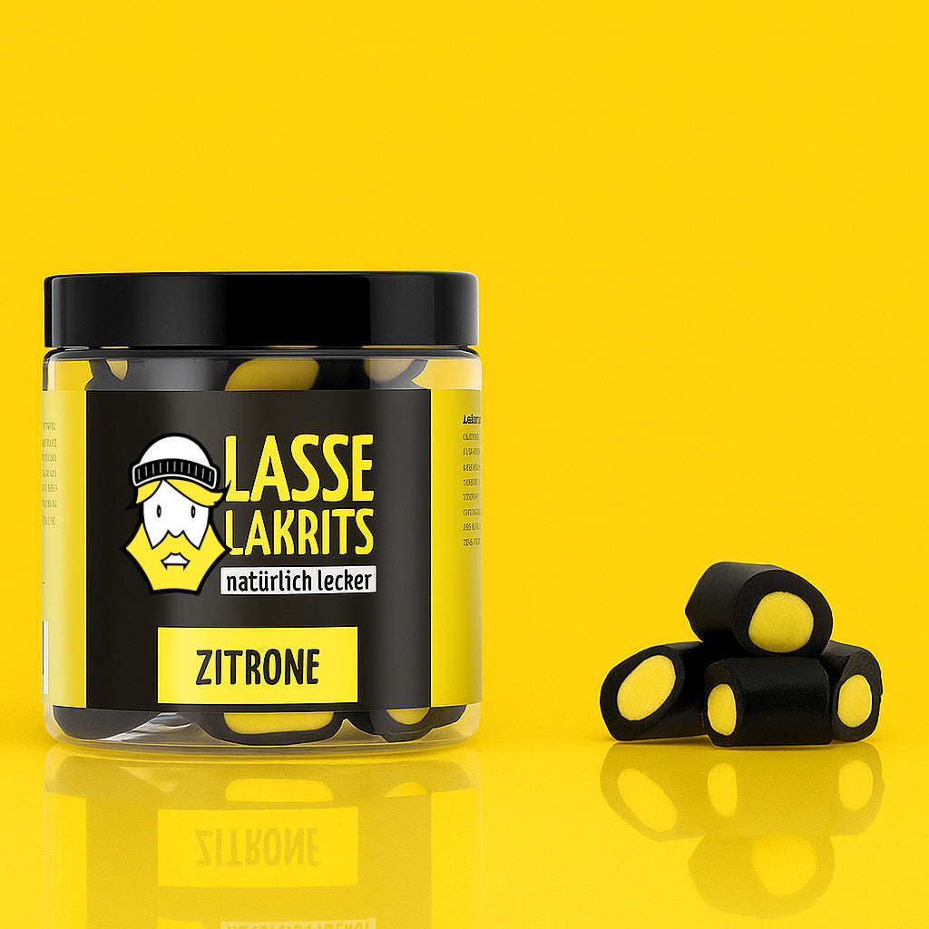 Dose Lakritz Zitrone